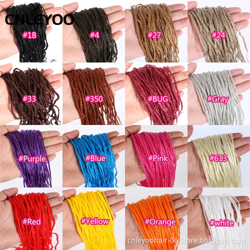 28 Inch White ZiZi Box Braid Crochet Hair Discount Micro Box Braids Crochet For Fashion